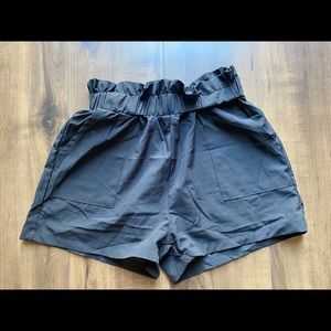 Shien All Black Shorts